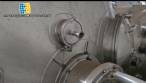 Sanitary stainless steel mixing tank with spray ball