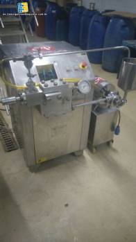 Homogenizer with stainless steel pump