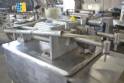 Stainless steel filling machine for liquids 2 spouts