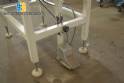 Stainless steel filling machine for liquids 2 spouts