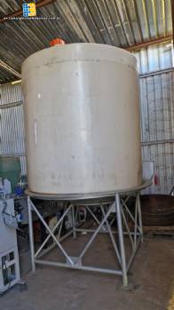 ALPINA plastic rotomolded polyethylene storage tank