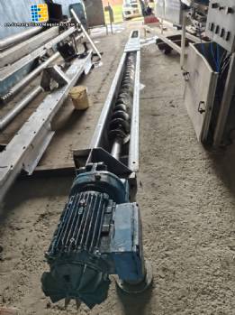 Stainless steel screw conveyor