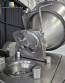Handtmann vacuum stuffer with twister and tilting elevator, up to 6,000 kg per hour.