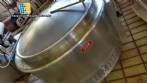 2 industrial Cauldron (or steam autogerador) 1000 gas in stainless steel 304