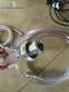 Stainless steel filling machine for beer liquids in Brabeer bottles