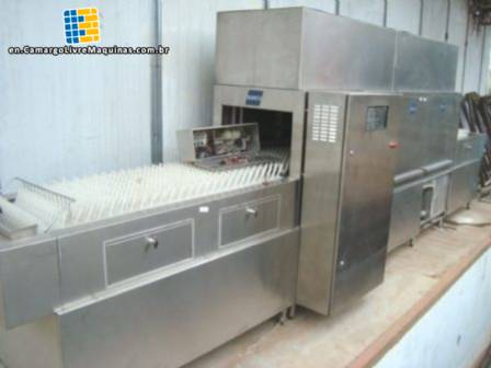 A dishwasher inox brand Semco A dishwasher inox brand Semco