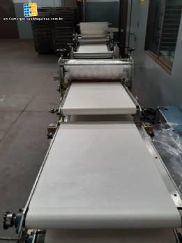 Biscuit laminating and molding line, biscuit laminator, molder GR Máquinas Biscuit laminating and molding line, biscuit laminator, molder GR Máquinas