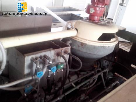 Chocolate tempering machine for 500 kg h Mallosa Chocolate tempering machine for 500 kg h Mallosa