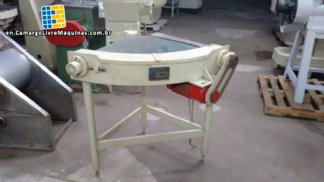 Conveyor with 45° curve Sollich