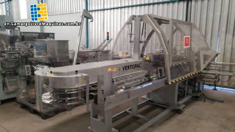 Fabrima Vertopac VP 120 vertical cartoner Fabrima Vertopac VP 120 vertical cartoner