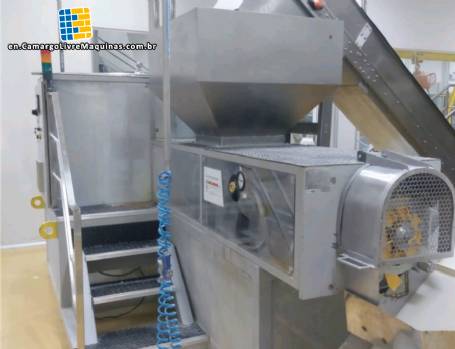 Mazbra Tech 1500 kg/h soap extruder Mazbra Tech 1500 kg/h soap extruder