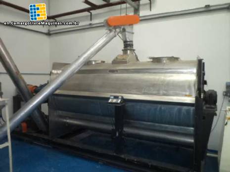 Mixer for horizontal intensive Buhler Miag Mixer for horizontal intensive Buhler Miag